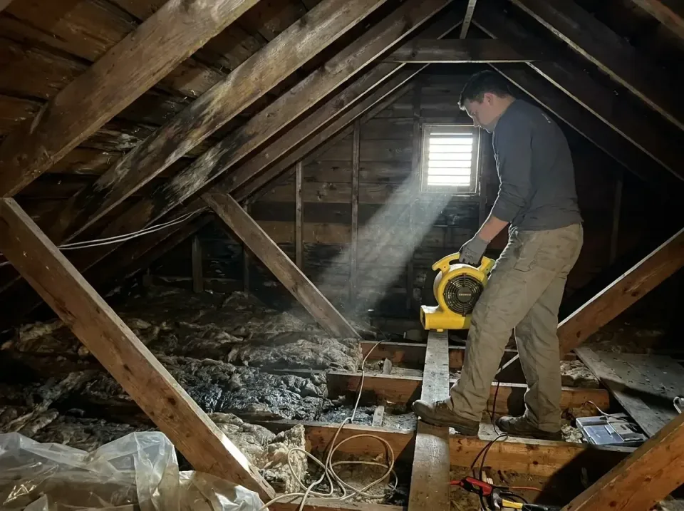 attic-water-damage-drying-proc-007 — frequently asked questions, Emergency Water Extraction & 24/7 Flood Response in Islamor…